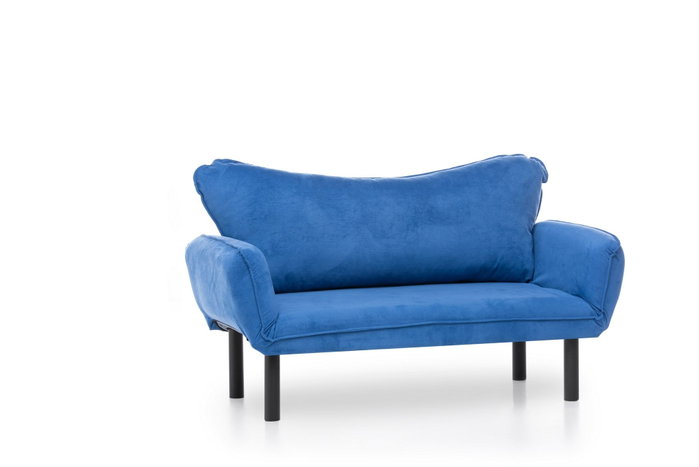 Atelier Del Sofa Chatto - Sofá-Cama de 2 Plazas Azul